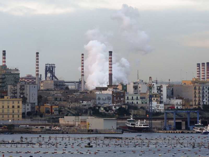  Ex Ilva di Taranto - Foto LaPRESSE