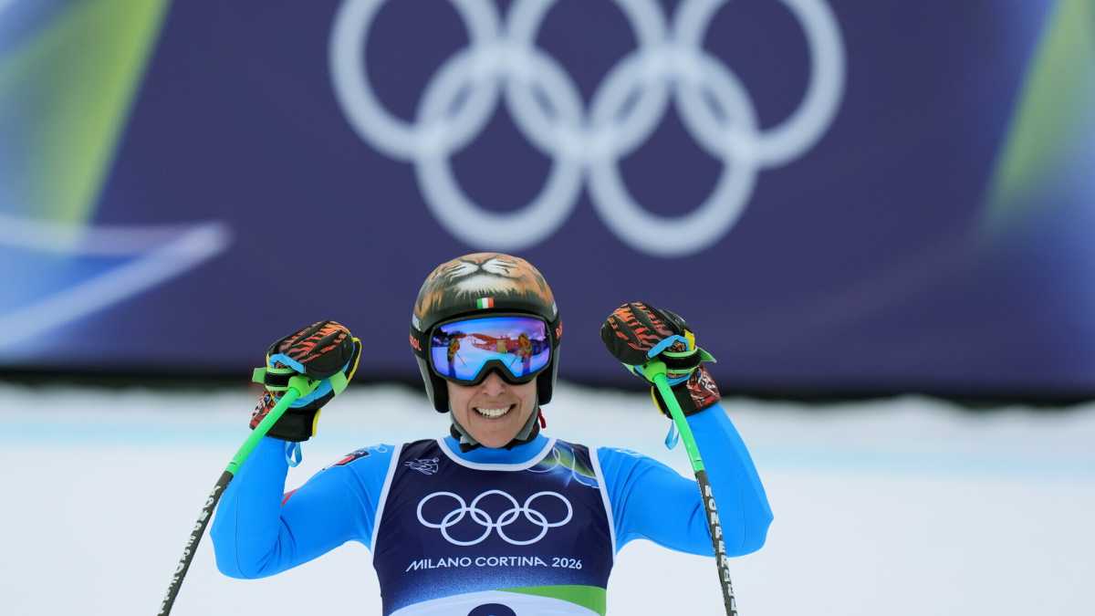 Immagine di L'oro di Federica Brignone nel Super G delle Olimpiadi di Milano-Cortina 2026