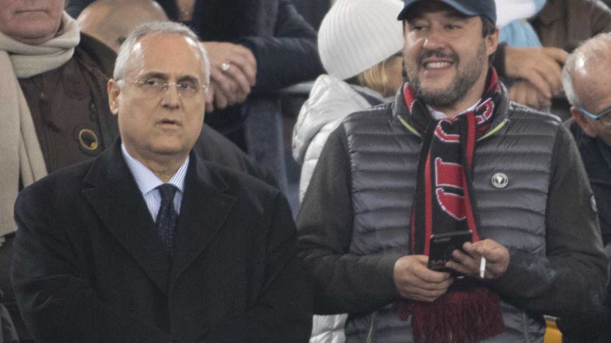 Immagine di Lotito risponde a Salvini: “L’azionariato popolare è impossibile”