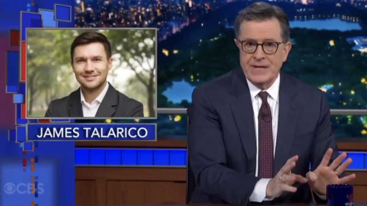 Immagine di Perché al "Late Show" di Colbert non è andata in onda l'intervista a James Talarico