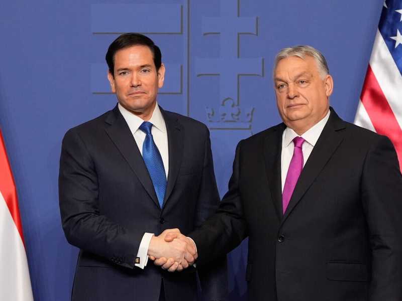 Il tuo successo è il nostro successo, dice Rubio a Orbán