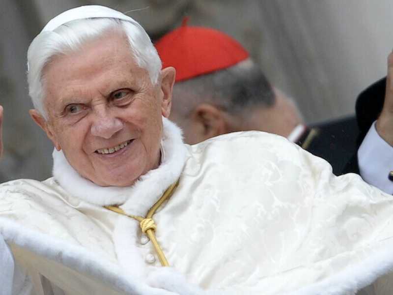 Joseph Ratzinger (foto LaPresse)
