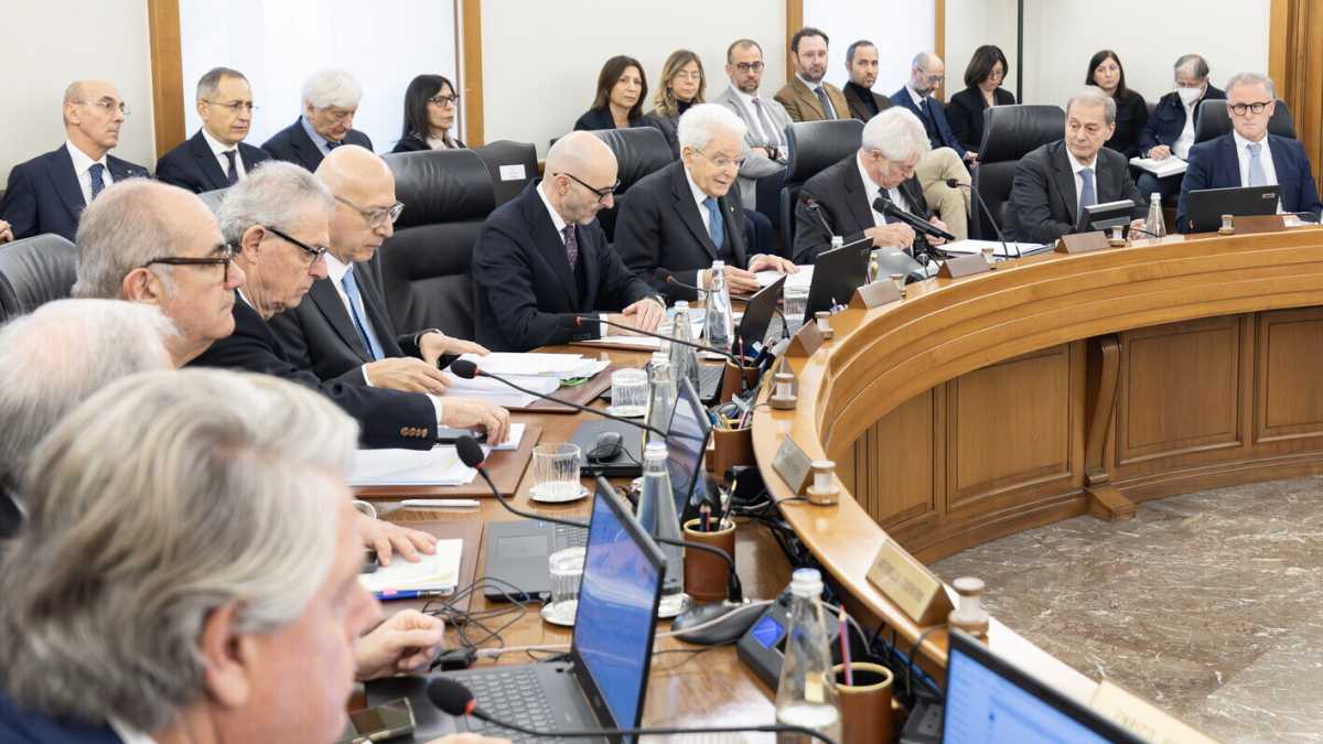 Immagine di Le parole di Sergio Mattarella al Csm