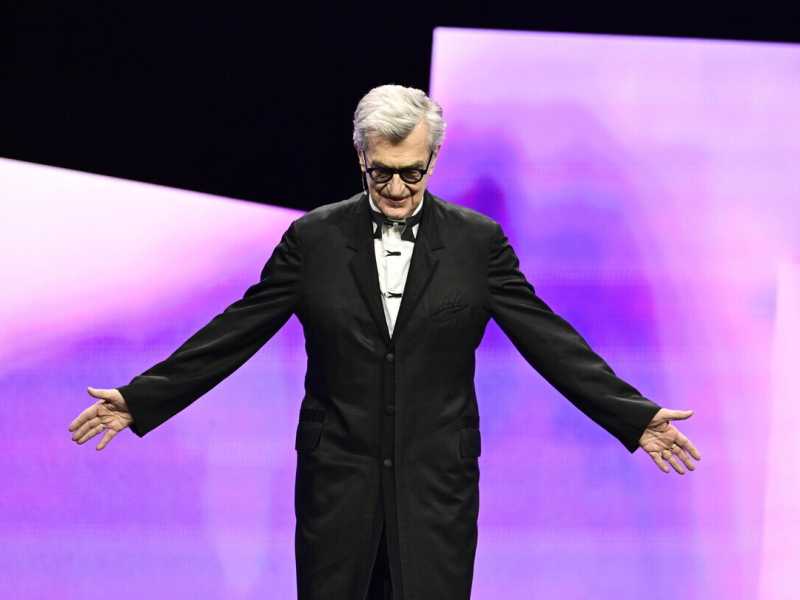 Wim Wenders (foto Epa, via Ansa)