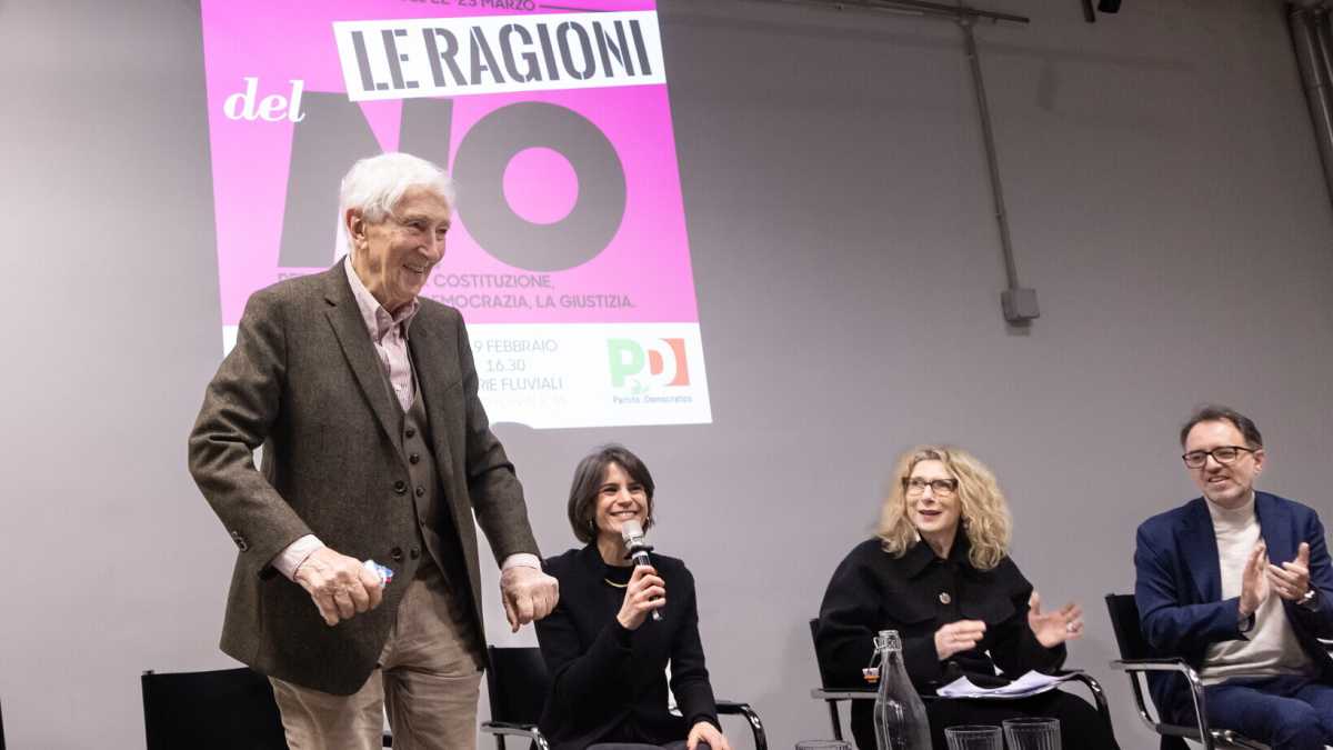 Immagine di Orlando: "Alla riscossa". Il correntissimo Pd (con Augias) si organizza e lotta per il No. Segnali per Schlein