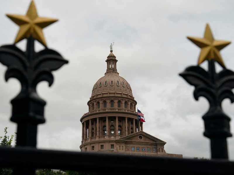 The State Capitol is seen in Austin, Texas, (AP Photo/Eric Gay, File)&nbsp;<br />