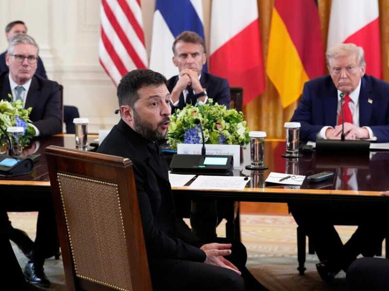 A Kyiv l’immagine del disimpegno dei trumpiani, che fomentano le forze antiucraine in Europa