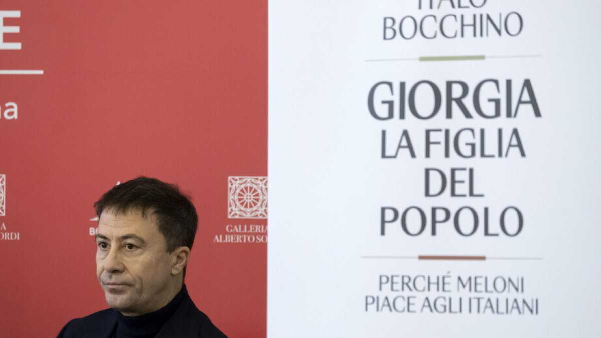 Immagine di Arianna e La Russa schierati per il libro di Italo Bocchino, tra elegie, nostalgie e ministri