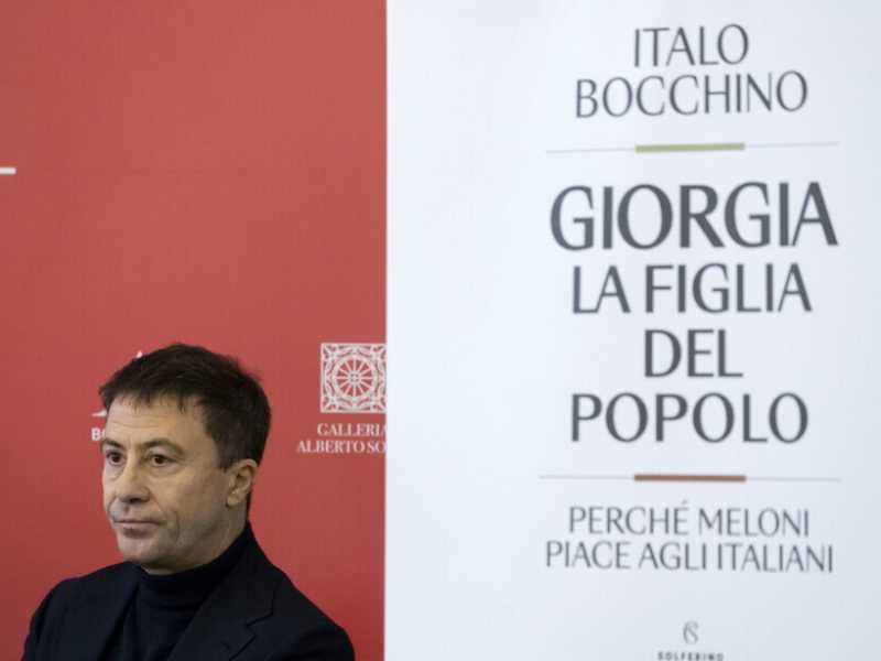 Arianna e La Russa schierati per il libro di Italo Bocchino, tra elegie, nostalgie e ministri