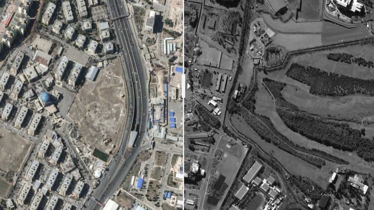 Immagine di Nelle immagini dai satelliti, gli edifici del governo iraniano colpiti nei raid di Israele e Stati Uniti