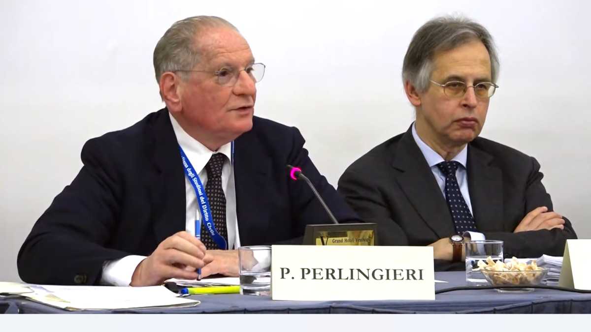 Immagine di “Al referendum voto Sì. E’ una scelta storica per avere una giustizia più equa”, dice Pietro Perlingieri