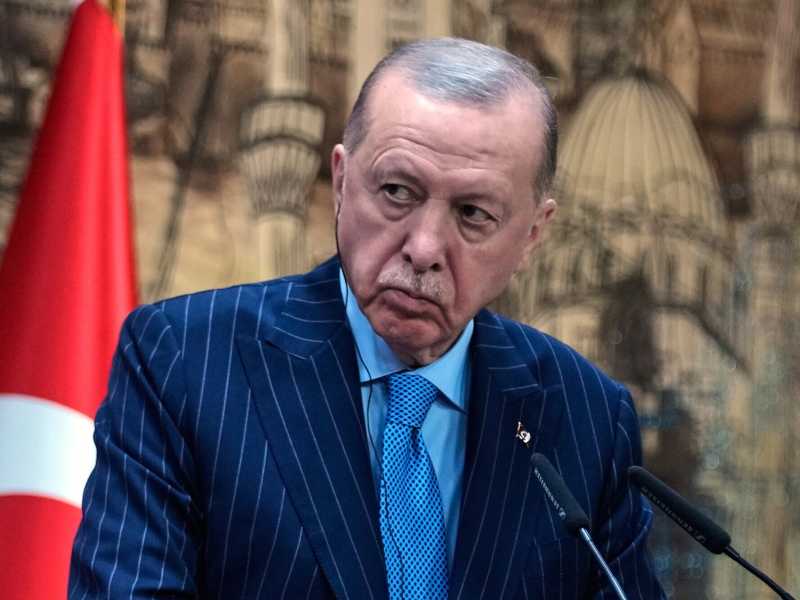 Recep Tayyip Erdogan (foto Ap, via LaPresse)<br />&nbsp;<br />