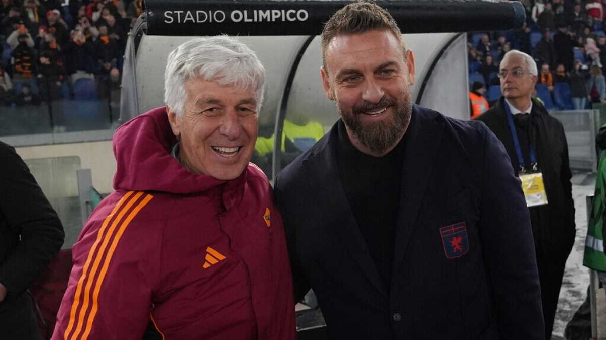 Immagine di Genoa-Roma è la partita dei ricordi per De Rossi e Gasperini