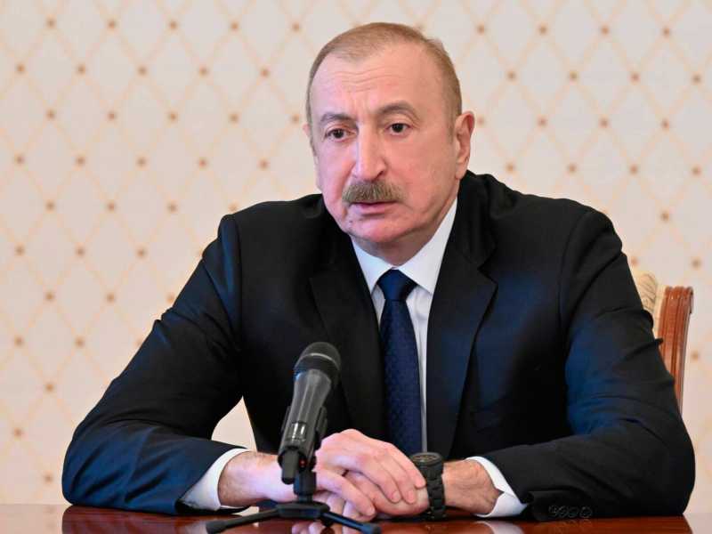 President Ilham Aliyev FotoLaPresse<br />