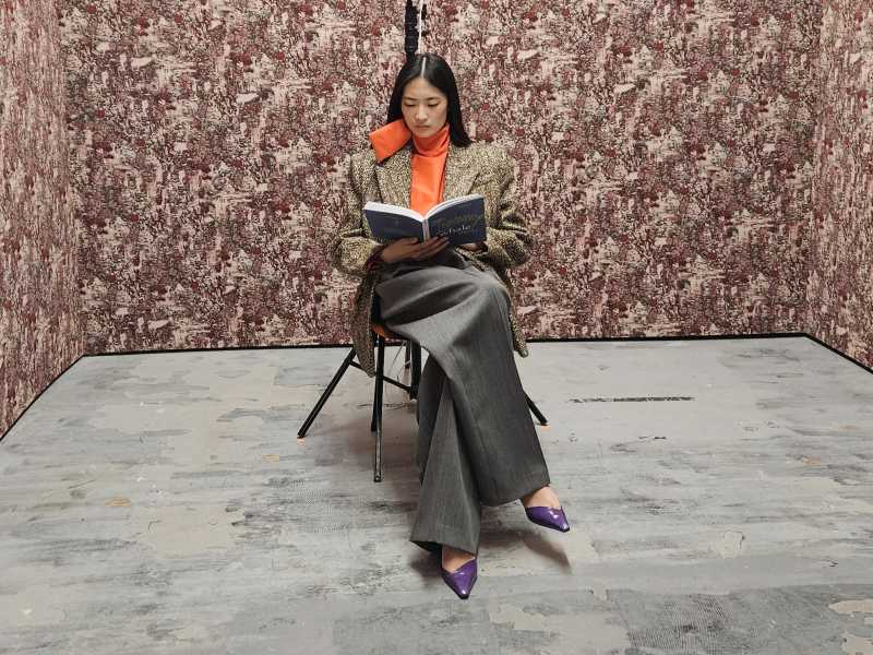 Volti e stili di citt&agrave;. Sfilata-installazione alla Fondazione Ica di via Orobia, a Milano, per MSGM di Massimo Giorgetti (courtesy)<br />