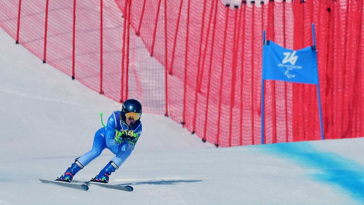 Immagine di Gli azzurri Mazzel e Bertagnolli sulla vetta dello sci alpino alle Paralimpiadi
