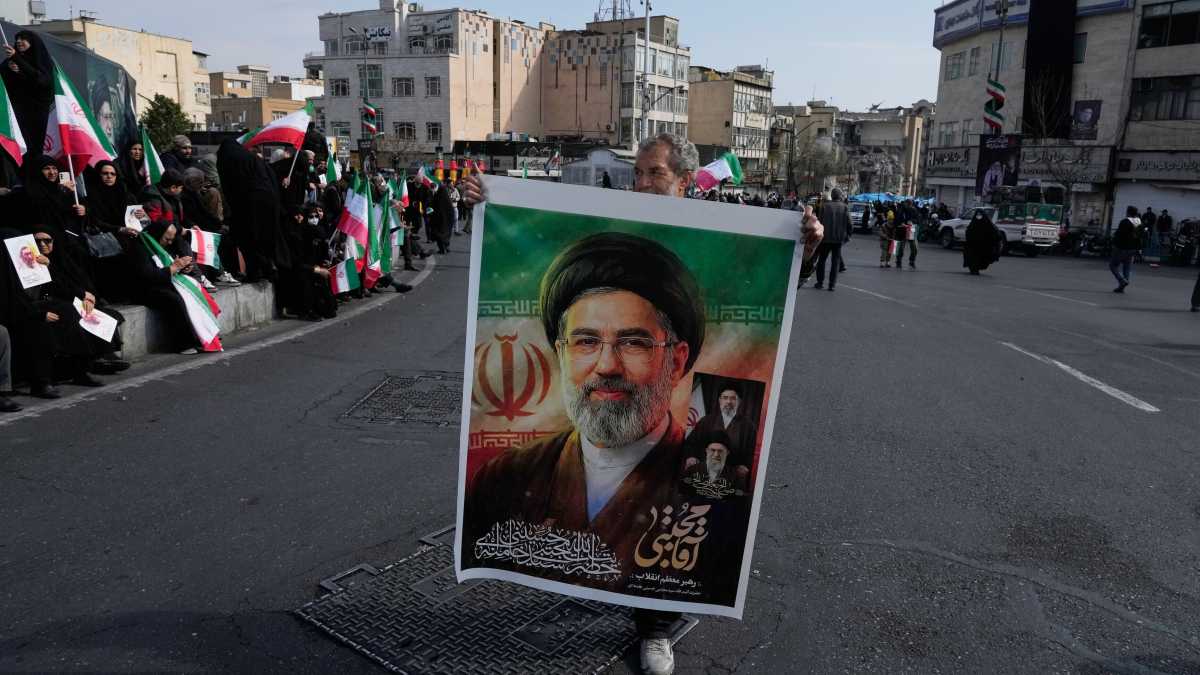 Immagine di Il messaggio di Khamenei jr, senza audio e senza video