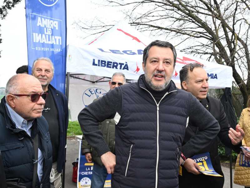 Matteo Salvini (foto Ansa)