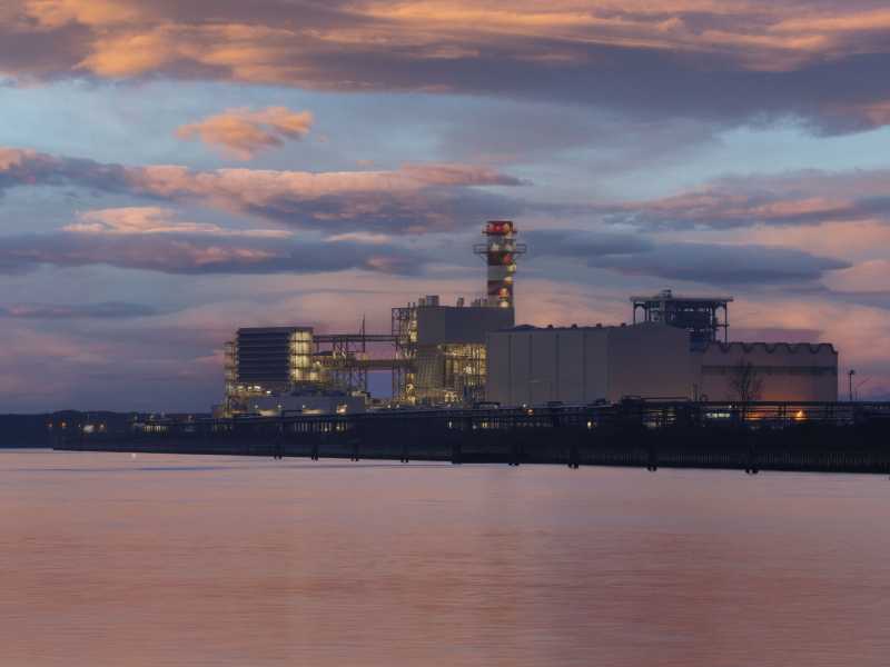 La centrale Edison Marghera Levante la centrale Edison Marghera Levante - LaPresse <br />