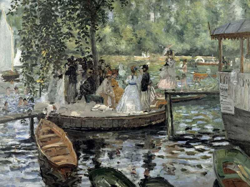 P. A. Renoir, <em>La Grenouill&egrave;re</em>