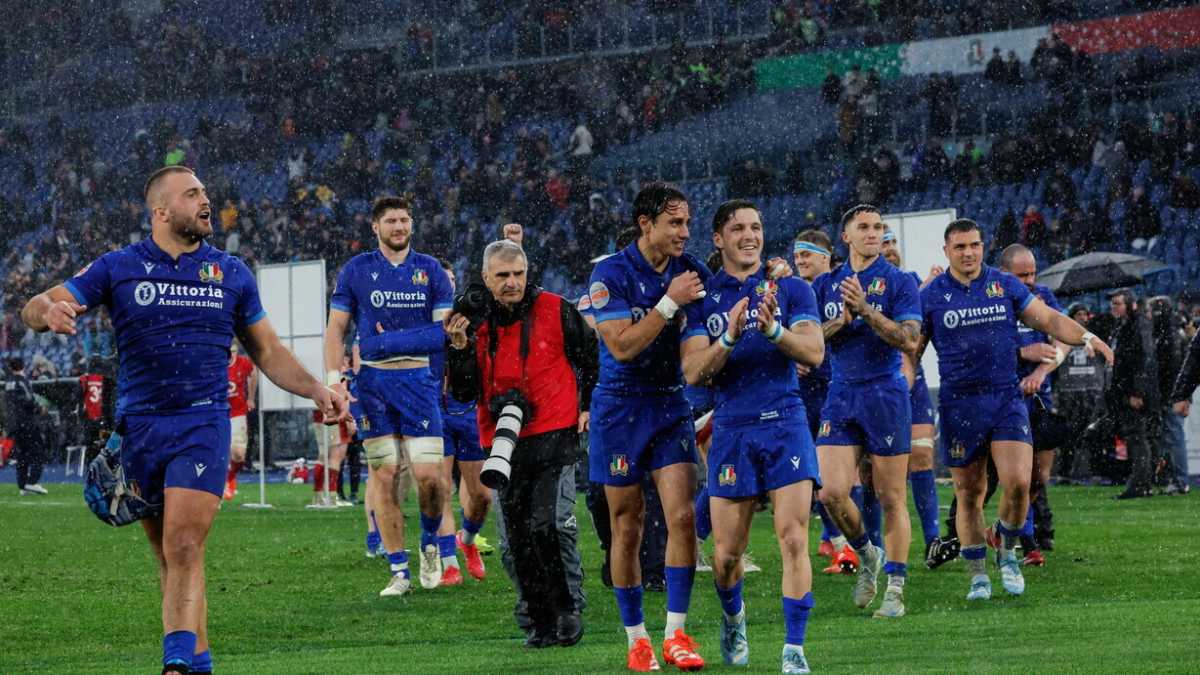 Immagine di Azzurri che capovolgono lo sport