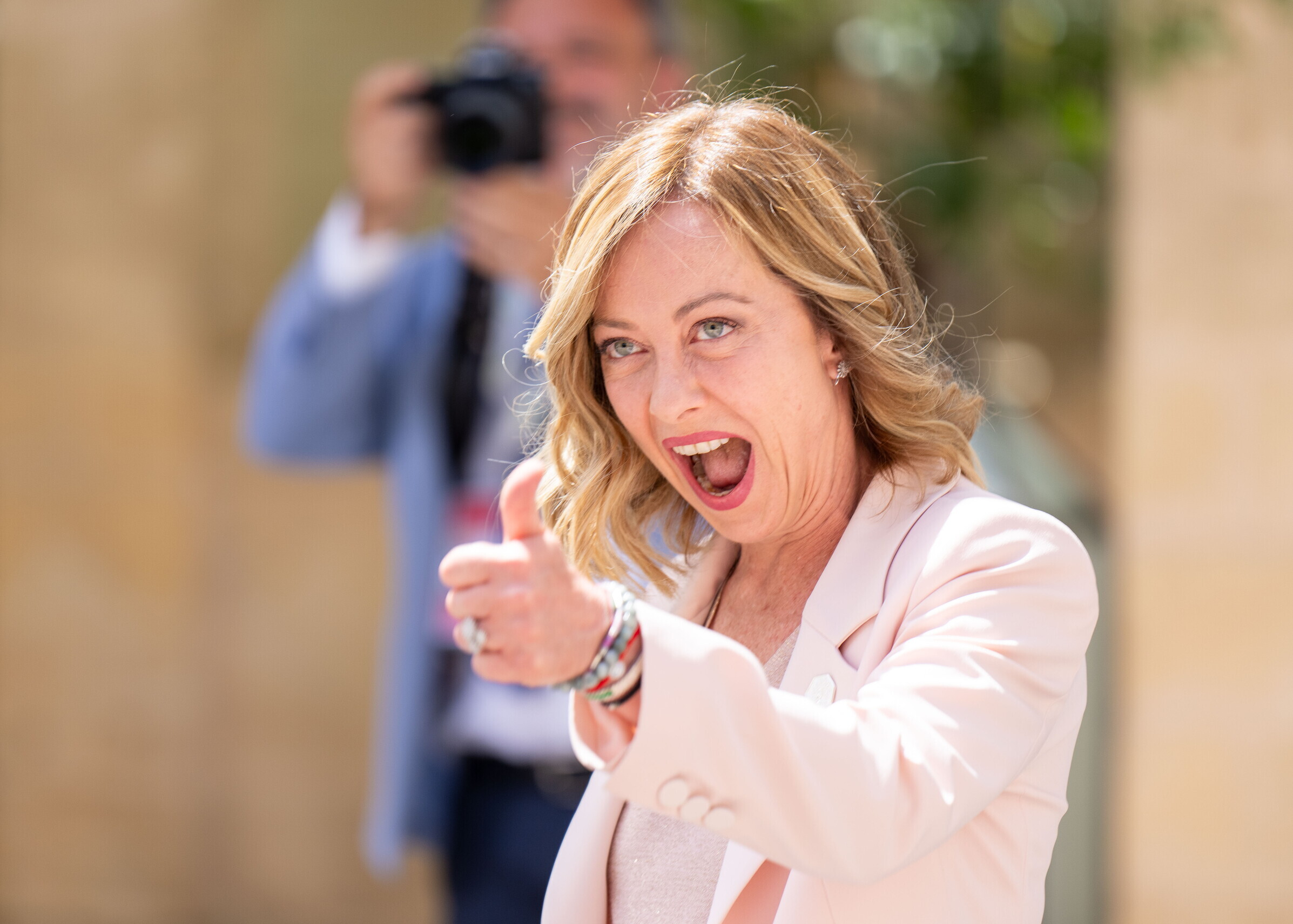 Giorgia Meloni - foto via Getty Images