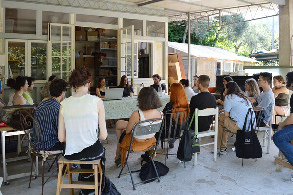 Chiara Camoni, studio, Colorescenze on the road, Il Ravaneto, 2024 Foto di Lorenzo Bottari&nbsp;