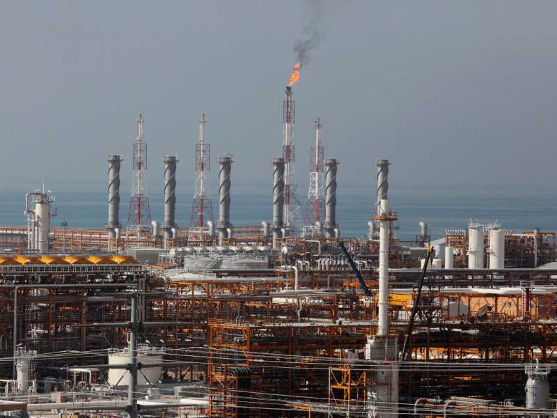 La raffineria di South Pars (AP Photo/Vahid Salemi) <br />