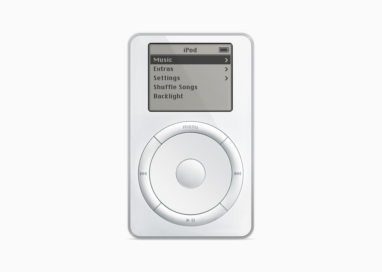 Il primo modello di iPod lanciato nel 2001