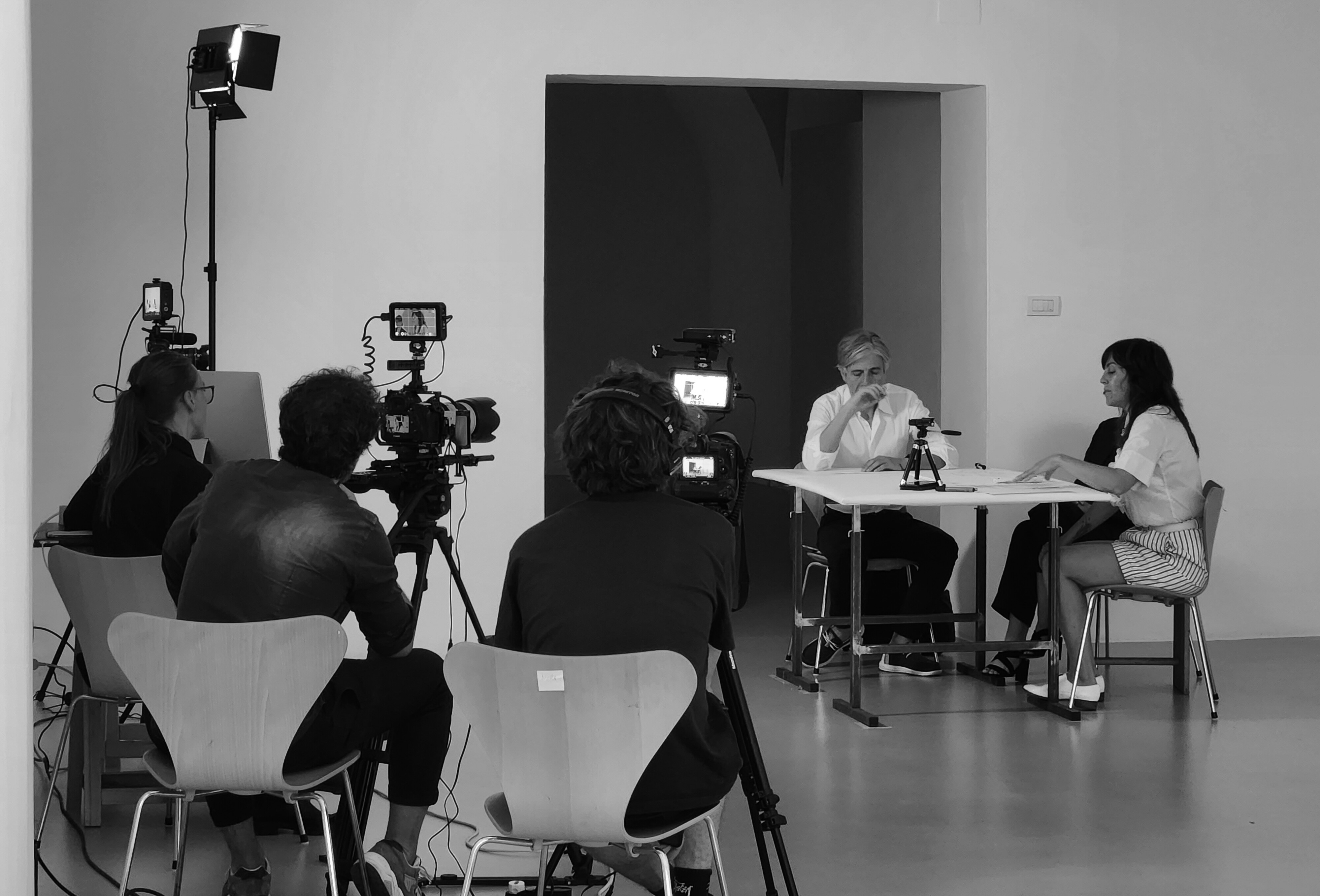 Making of the work, Margherita Moscardini, And remember that holes can move (2023), newly commissioned by Ar/Ge Kunst (BZ). Foto Diego Zuelli&nbsp;