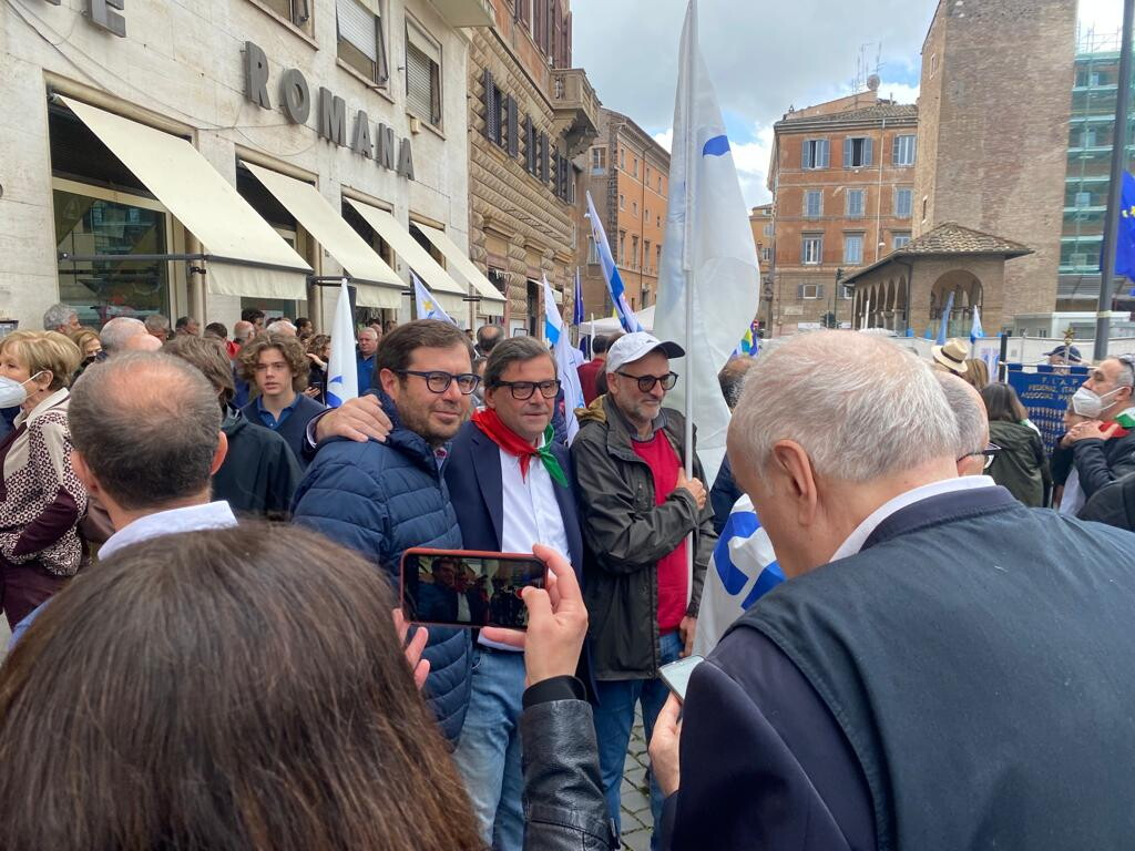 Carlo Calenda a Roma (Foto di Gianluca De Rosa)&nbsp;