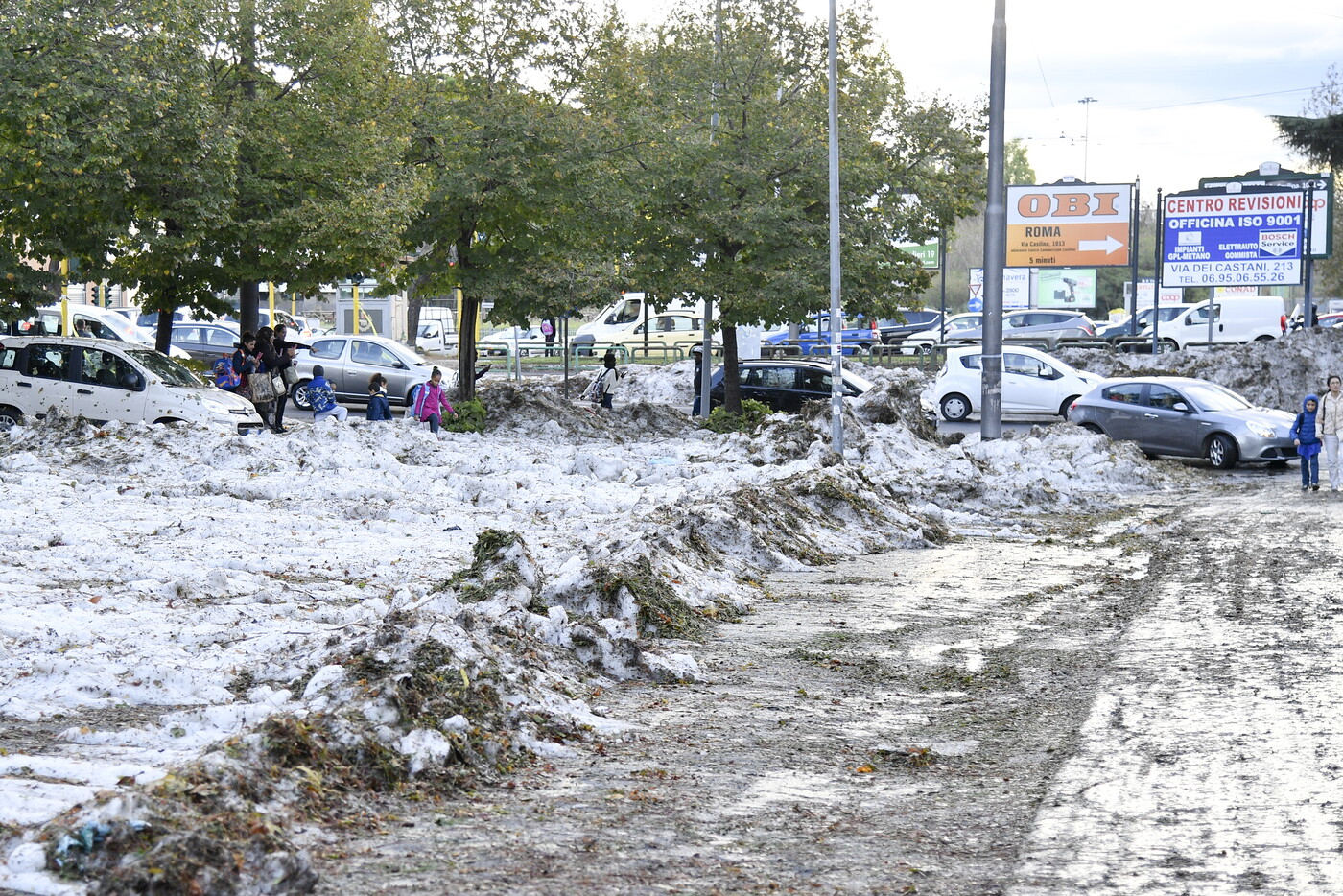 Viale Palmiro Togliatti incrocio via Prenestina
