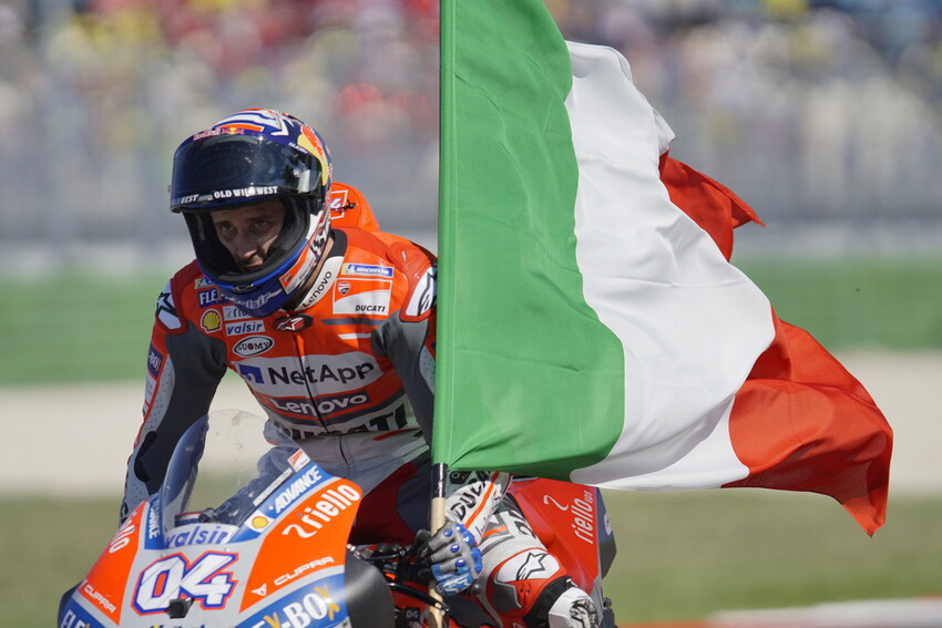 MotoGP - Gran Premio San Marino 2018. Dovizioso &egrave; il vincitore della MotoGp