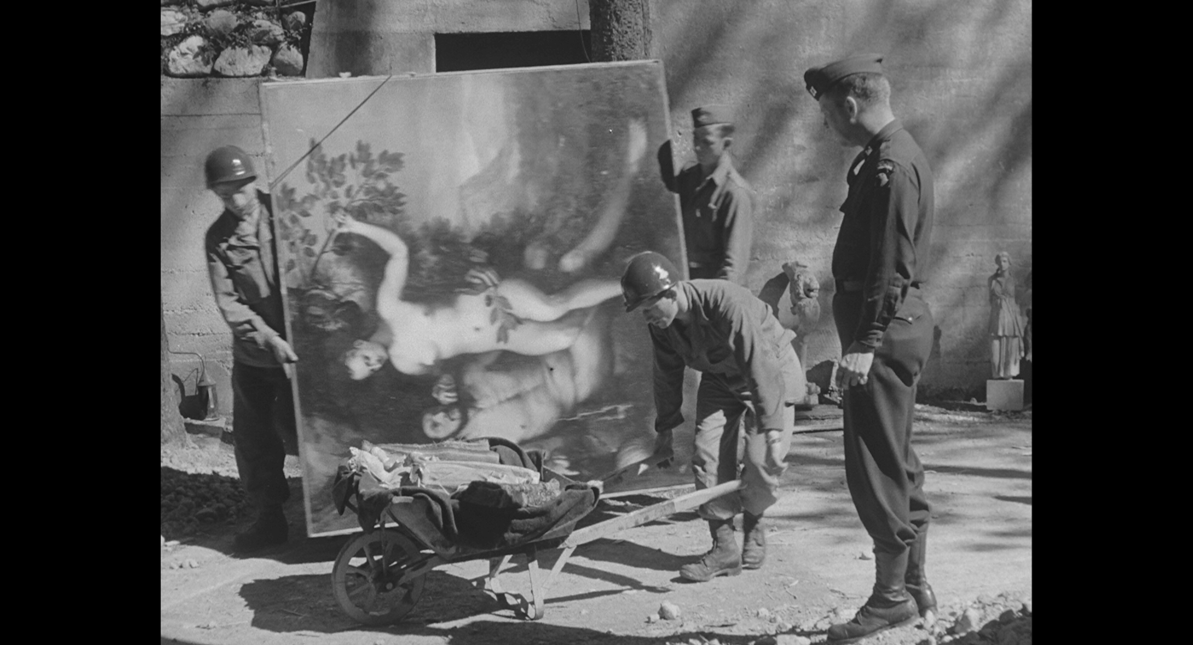 Liberazione di Berchtesgaden e recupero della collezione Goering ad opera della 101st Aiirbone Division. Courtesy of National Archives & Records Administration