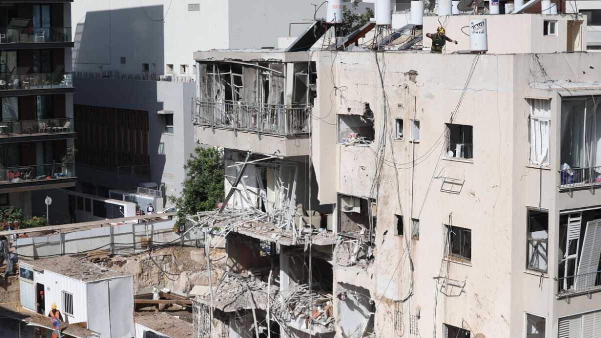 Immagine di Missili iraniani hanno colpito Tel Aviv
