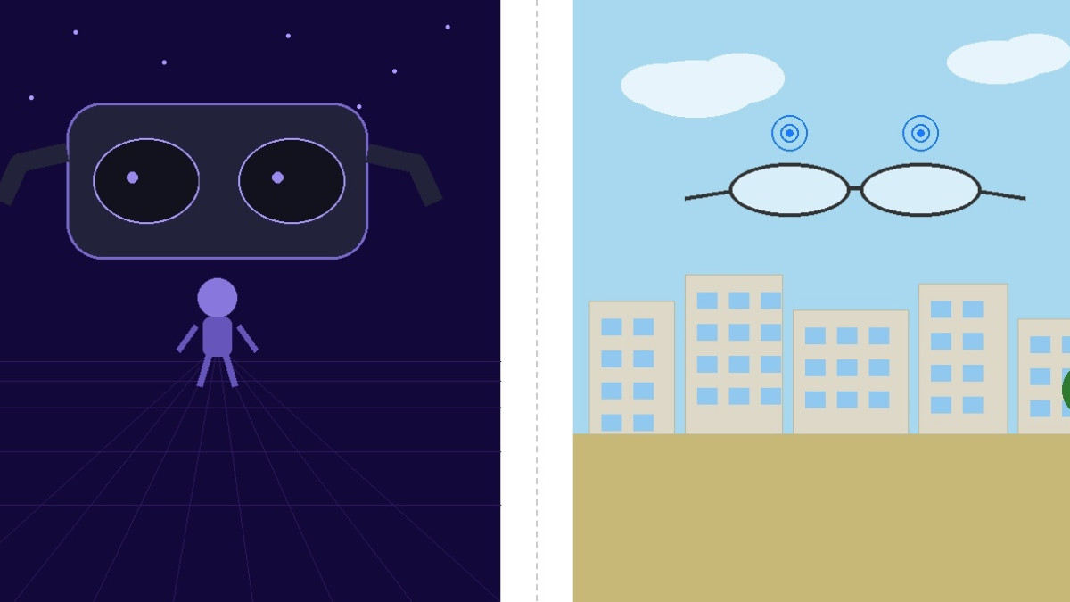 Immagine di Mark Zuckerberg scende dal metaverso e sale sugli occhiali Meta