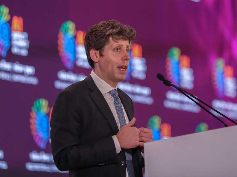 Sam Altman (foto ANSA)