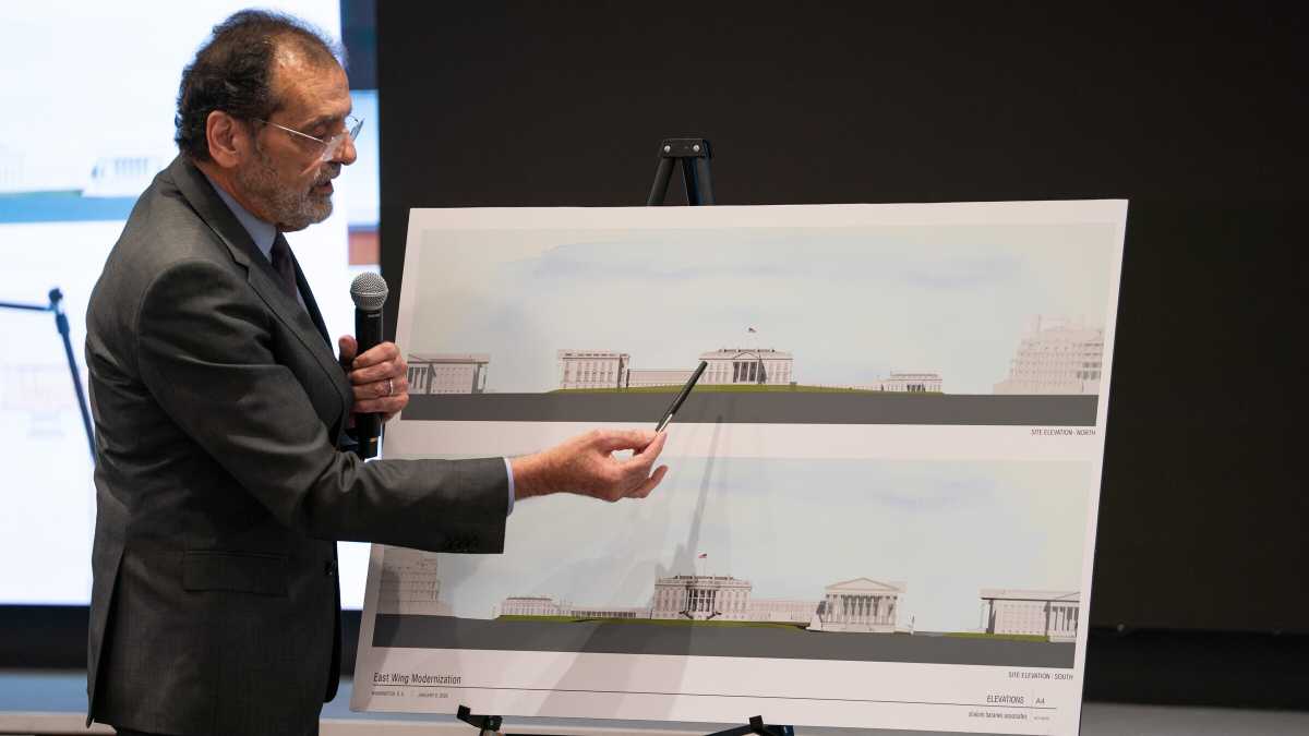 Immagine di Shalom Baranes, l’architetto (immigrato) di Trump che rifà la Casa Bianca