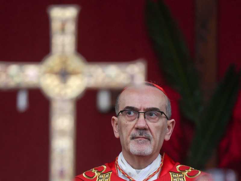 Il cardinale Pierbattista Pizzaballa, Patriarca latino di Gerusalemme (LaPresse)