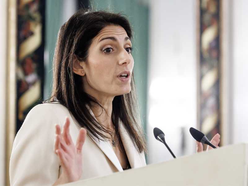 Virginia Raggi - foto LaPresse
