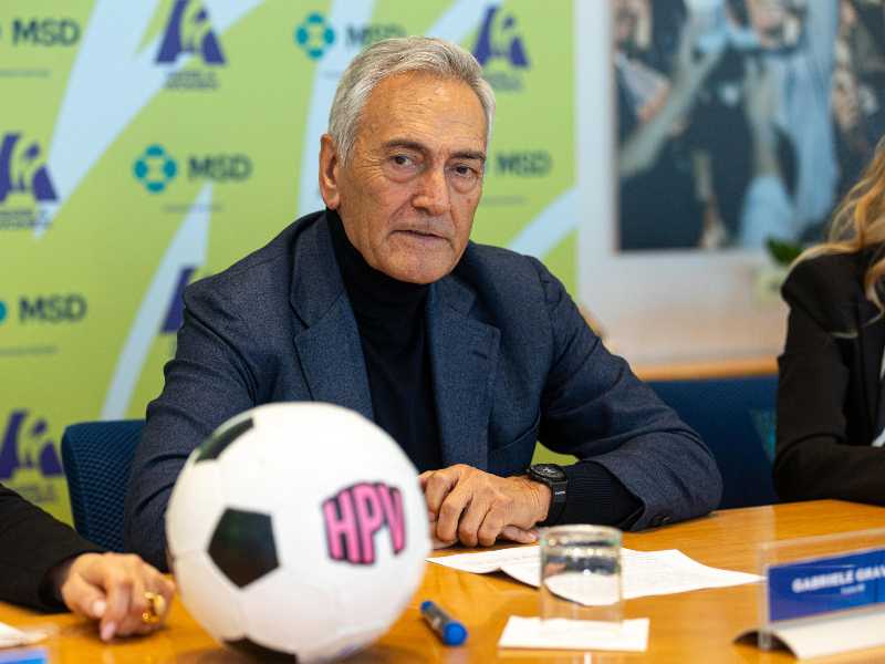 Gabriele Gravina. ANSA / Massimo Barsoum