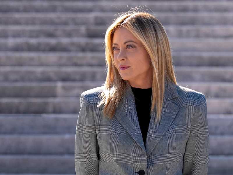 La presidente del Consiglio Giorgia Meloni. Foto Ansa