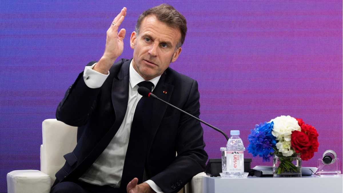 Immagine di Macron fra Hormuz e le bozze all’Onu guida l’opposizione a Trump