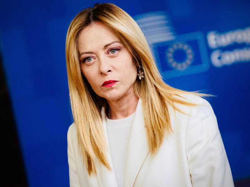La presidente del consiglio Giorgia Meloni al Consiglio europeo, Bruxelles, 19 marzo 2026 ANSA / ufficio stampa Palazzo Chigi +++ UFFICIO STAMPA  +++ FOTO NON IN  VENDITA - DA USARE SOLO PER FINI GIORNALISTICI  +++ NPK +++ ---An handout picture, provided by Palazzo Chigi press office, shows the italian premier Giorgia Meloni at European Council, Bruxelles,  19 marzo 2026 ANSA / Palazzo Chigi press office handout +++ ANSA PROVIDES ACCESS TO THIS HANDOUT PHOTO TO BE USED SOLELY TO ILLUSTRATE NEWS REPORTING OR COMMENTARY ON THE FACTS OR EVENTS DEPICTED IN THIS IMAGE - NO ARCHIVING - NO LICENSING - NPK +++