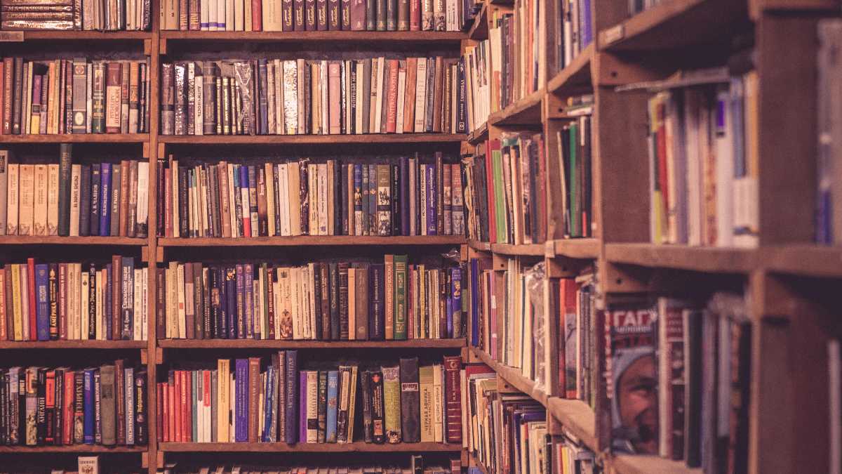 Immagine di Simmetrie creative nella casa di un bibliofilo, dove ogni libro ha il suo posto