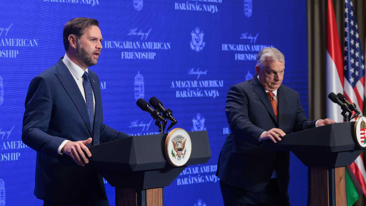 Immagine di Vance impatta poco sull’umore degli ungheresi. “Tic-tac”, ripete Magyar