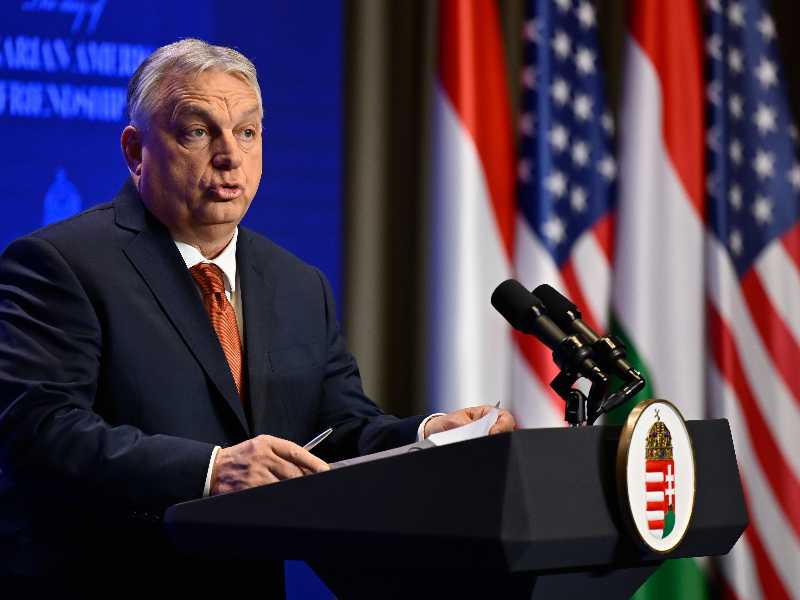 Il primo ministro ungherese Viktor Orbán. Foto LaPresse