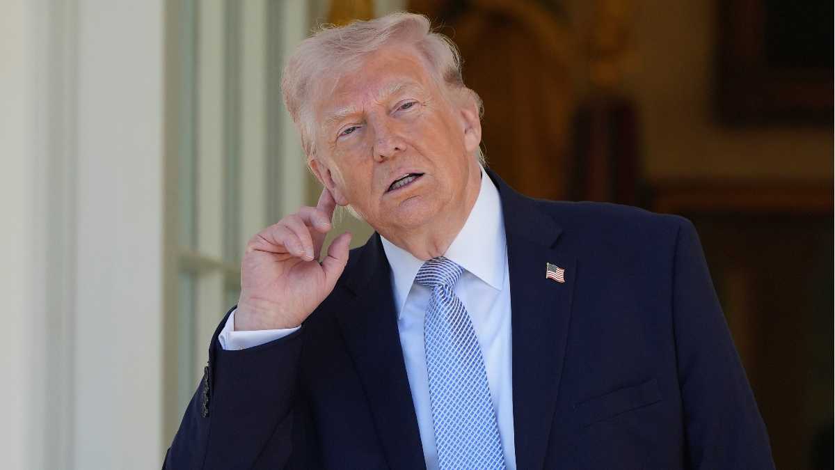 Immagine di Sur le pont d’Avignon Trump e Léon danse tout en rond