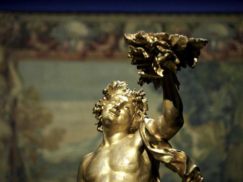 Particolare della mostra “Barocco: il Gran Teatro delle Idee” a Forlì. Foto Ansa