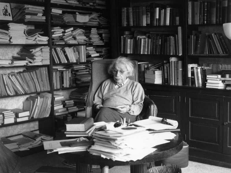 Albert Einstein (1879 - 1955). Foto Getty